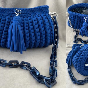 Rose-haak schoudertas, handgemaakte tas, moderne stijl, hand gebreide tas, gehaakte tas, 5 kleuren, handgemaakte tas, handgeweven crossbody tas