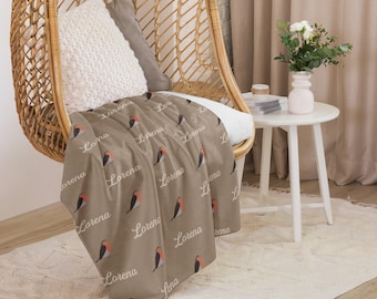 Baby blanket with name Personalized baby blanket Baby gift Christmas girls cuddly blanket boys Sherpa blanket personalized baby blanket
