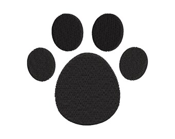Dog & Cat Paw Embroidery Design