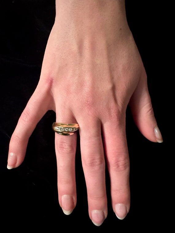 Beautiful ladies 14k gold ring - image 2