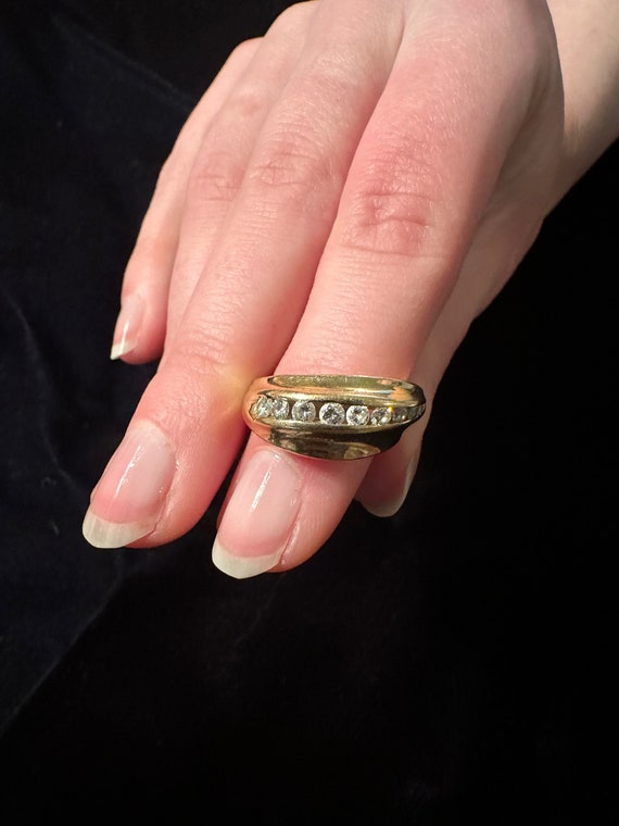 Beautiful ladies 14k gold ring - image 1