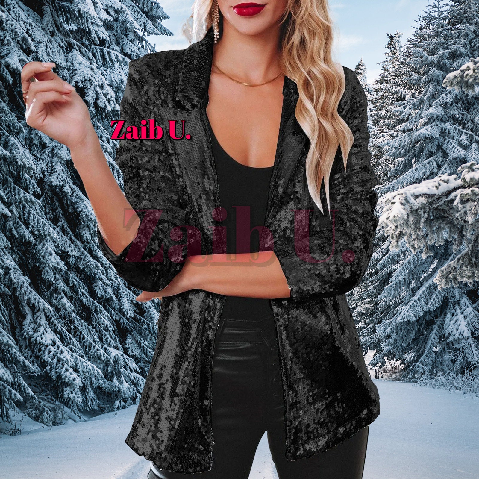 Bedazzled Blazer Etsy UK