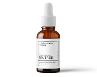 Aceite esencial de árbol de té 100% puro y natural / 30 ml