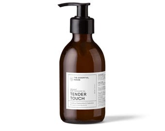 Tender Touch / Aceite de masaje orgánico de lujo para bebés con manzanilla y caléndula / 100 % natural / 300 ml