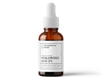 Hyaluronic Acid 2% + B5 & Prebiotic Serum | Long-Lasting Hydration | 30ml