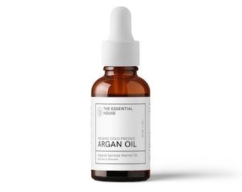 Óleo de Argan Orgânico - Prensado a Frio | 100% Puro e Natural | 30ml