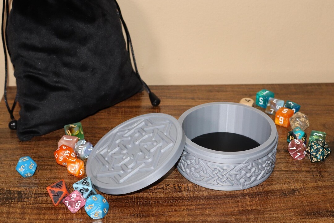 Dice Locker 3d Printed Dice Box - Stonebreaker Bastion Dice Box - Dungeons and ...