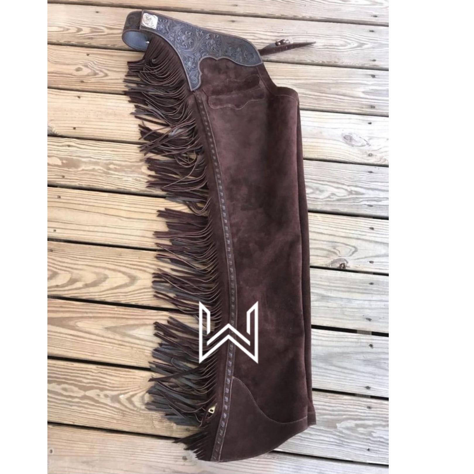 Funnyウェスタンレザー チャップス ヘビ革カスタム品 Funnyウェスタンレザー チャップス ヘビ革カスタム品