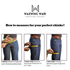 How to Measure for the Perfect Fit – Measure over jeans for accuracy before ordering.