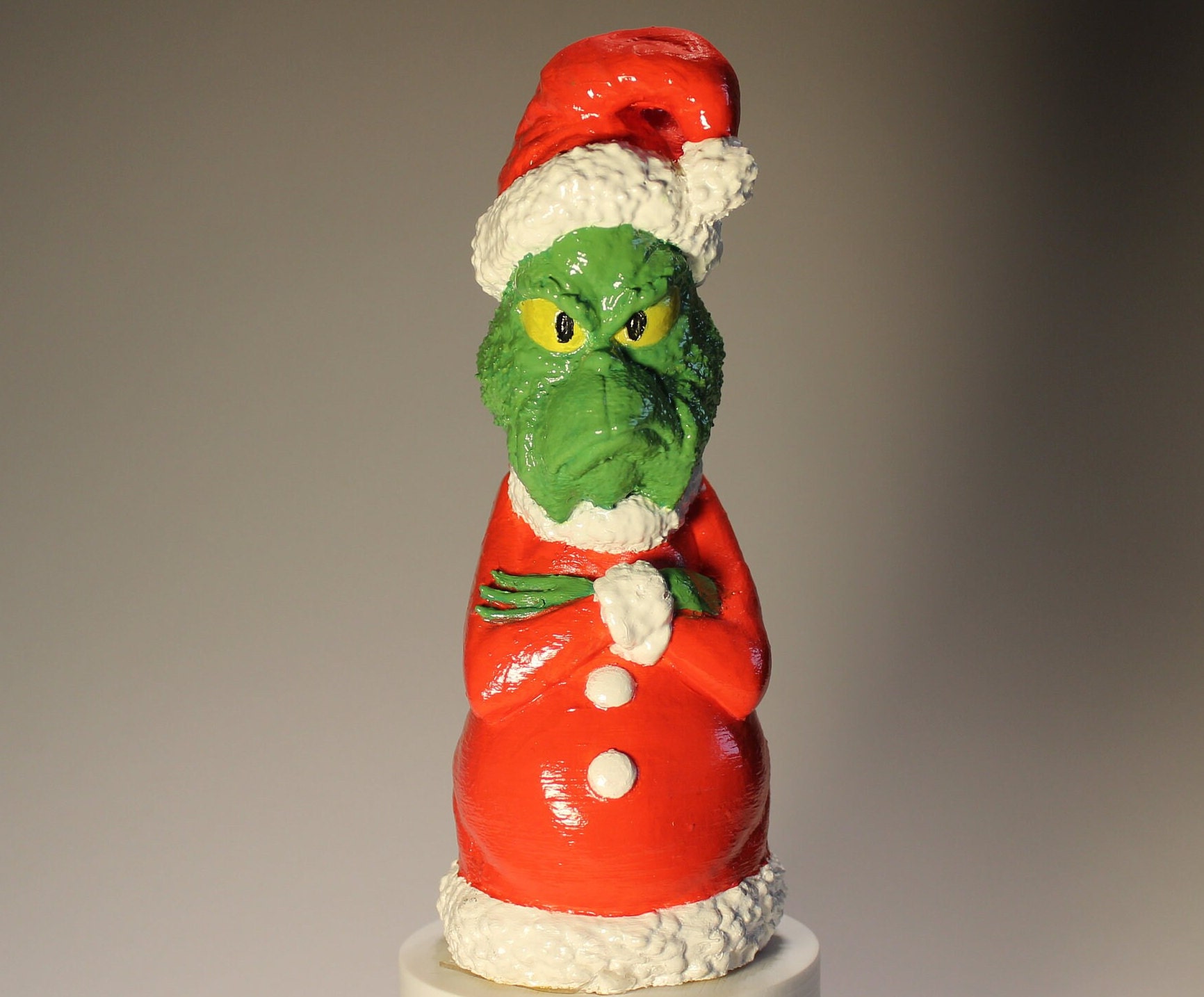 Grumpy Grinch Figure Grinch With Crossed Arms Grinched - Etsy Canada