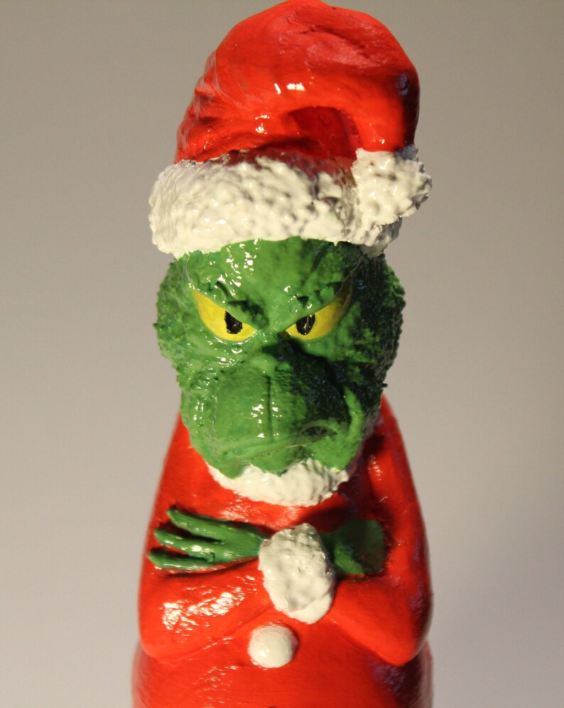 Grumpy Grinch Figure Grinch With Crossed Arms Grinched - Etsy Canada