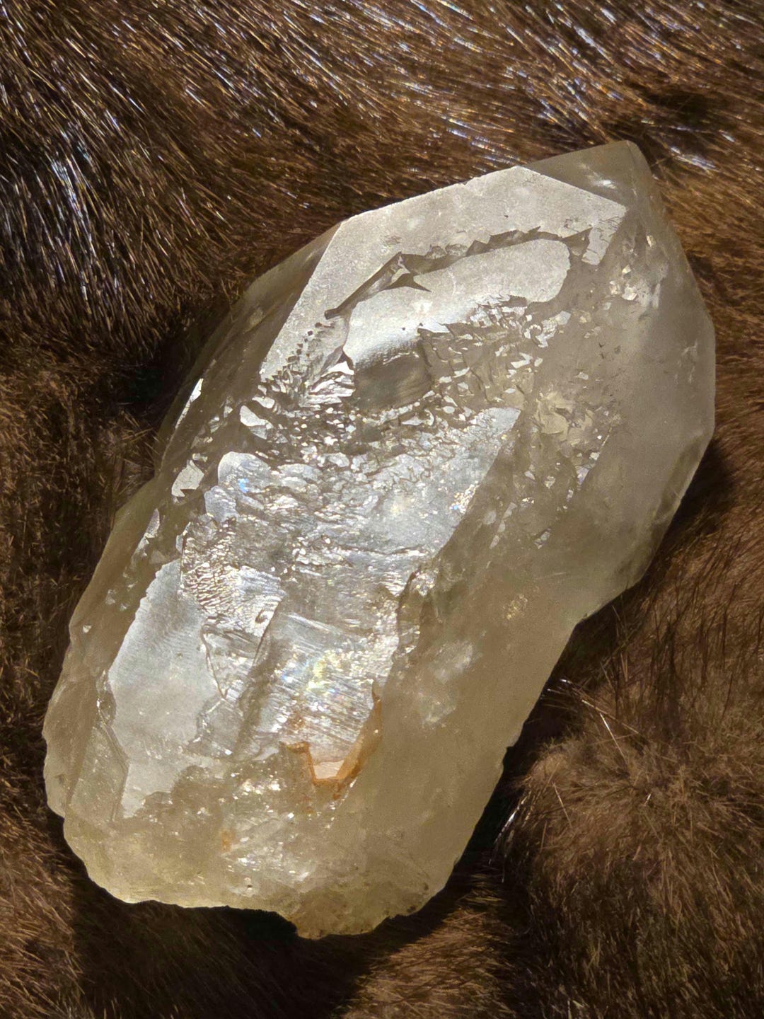 Natural Pakistan Window Quartz; Skeletal Quartz; Smoky Quartz ...