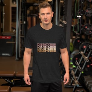 Dispatcher on Repeat T-Shirt | Unisex Dispatcher T-Shirt