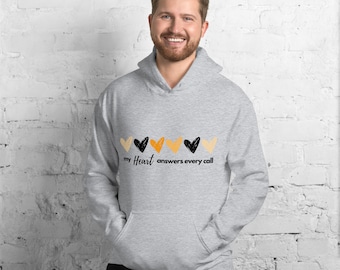 My Heart Answers Every Call Hoodie | Dispatch Unisex Hoodie