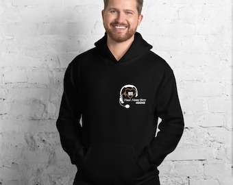 Personalized Dispatcher Headset Hoodie | Dispatcher Unisex Hoodie