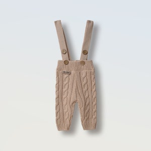 Children's trousers with straps braided zdjęcie 3