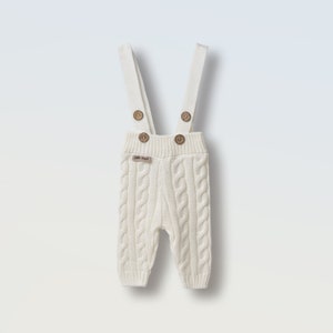 Children's trousers with straps braided zdjęcie 2