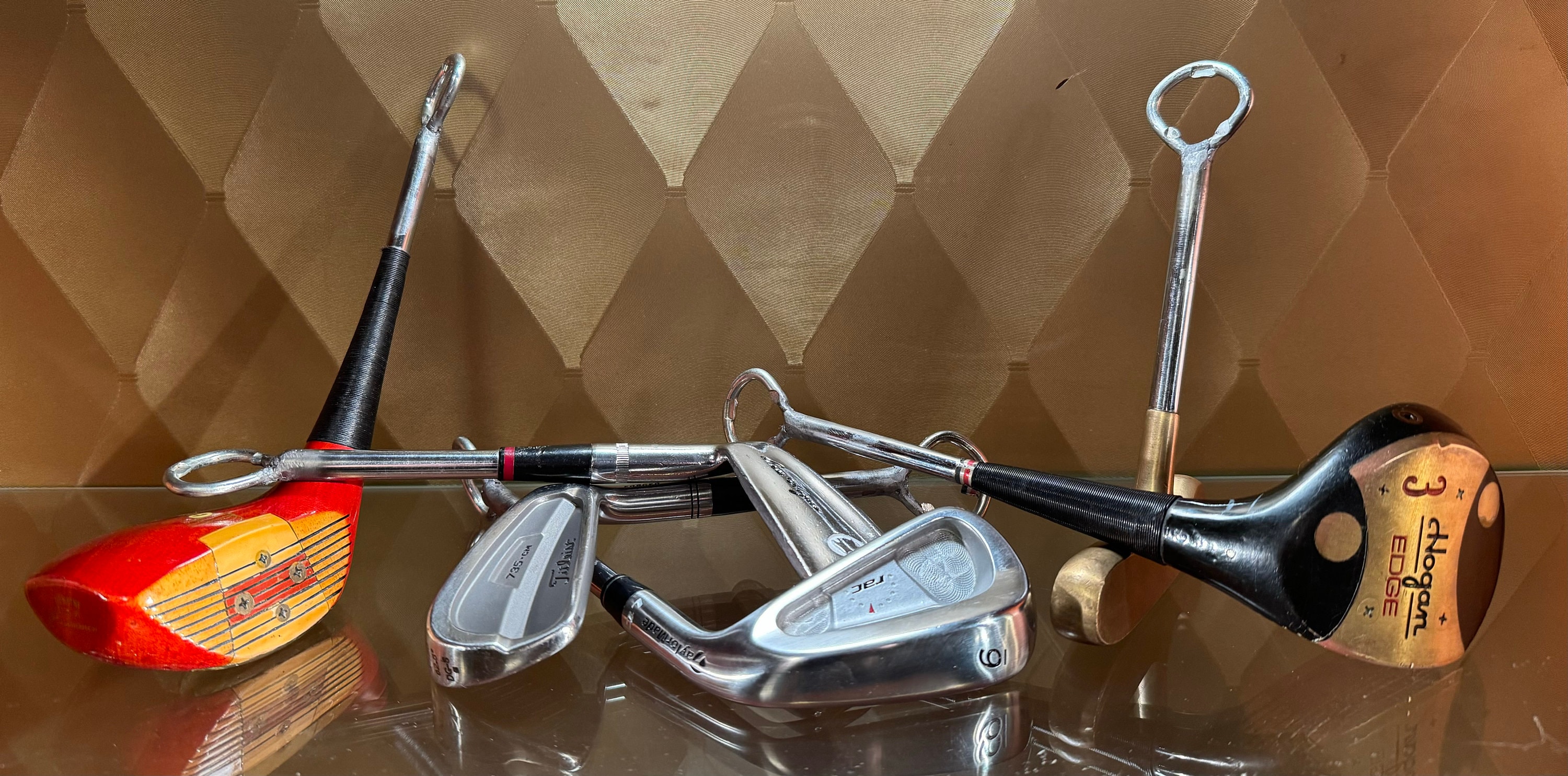 Vintage Golf Club Bottle Opener