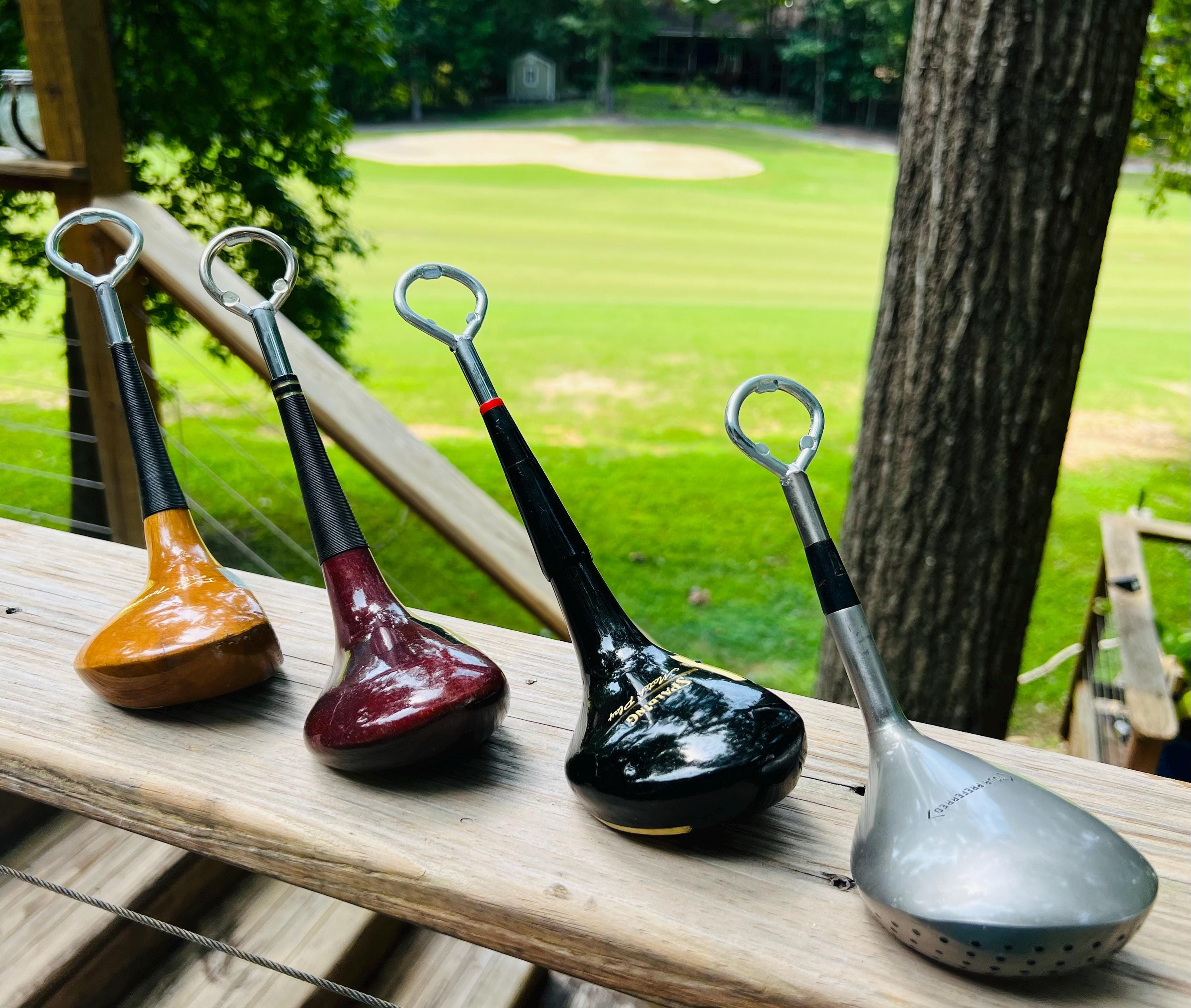 Vintage Golf Club Bottle Opener