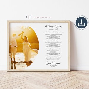 Testi di canzoni di matrimonio con foto, testi del primo ballo, regalo di nozze, regalo per il primo anniversario per il marito, regalo per il primo anniversario per lui dalla moglie
