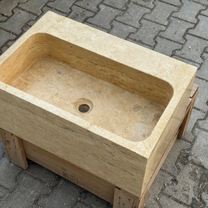 Travertine marble sink,marble Wash basin,Trendy Bathroom Sink, Bathroom Vanity,bathroom sink,bathroom Marble wash basin