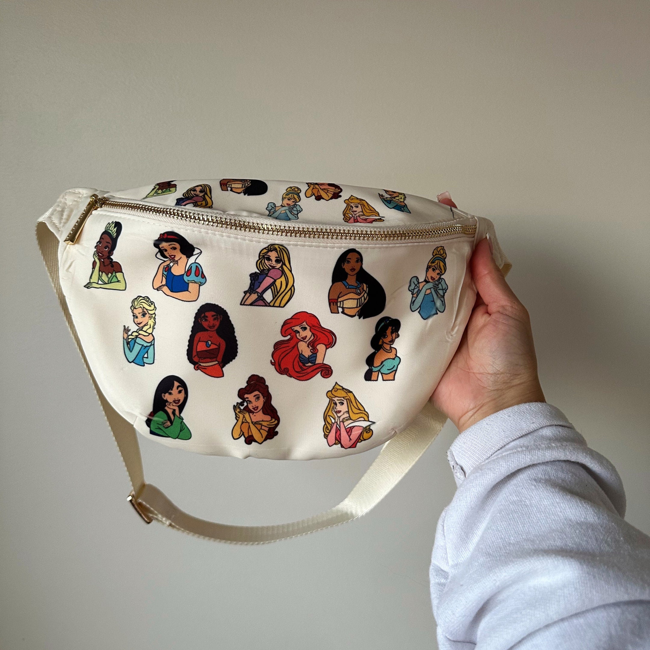 NEW Stoney Clover Lane Disney Princess Fanny Pack Jasmine Infinite