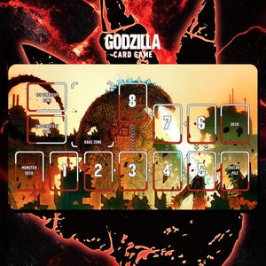 ゴジラ - 60 x 35 cm - プレイマット MTG - TCG用ボードゲームマット