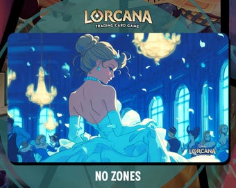 プレイマット ロルカーナ TCG - シンデレラ - 24インチ x 14インチ