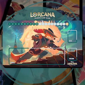 Tapis de jeu Lorcana JCC - Robin des Bois - 24 x 14 po. (600 x 350 mm) - Jeu de cartes à collectionner