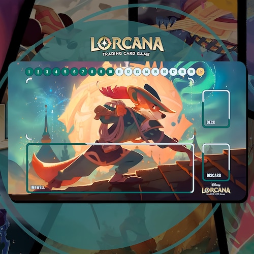 Playmat Lorcana TCG - the Lion King - Mufasa and Simba - 24