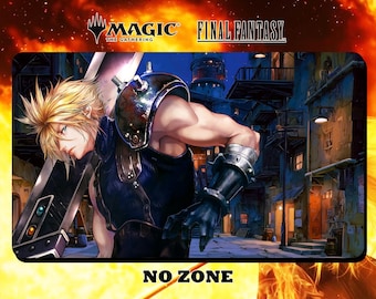 プレイマット MTG ファイナルファンタジー - クラウド - 24インチ x 14