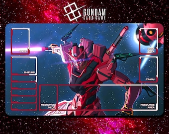 Playmat Gundam Card Game - RX-78-02 White Gundam Gquuuuuux Standby