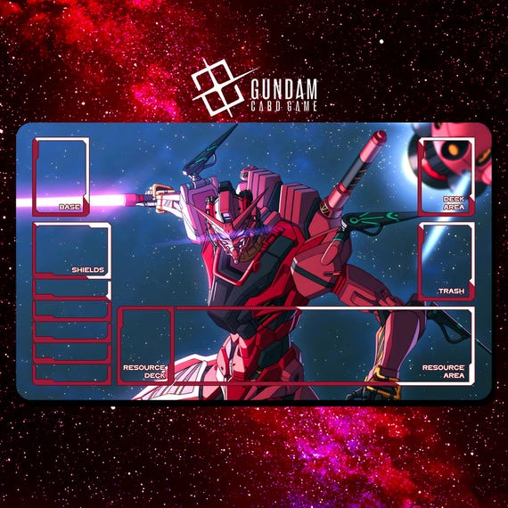 ガンダムEX with GquuuuuuXデザインプレイマット - ガンダムカード