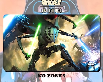 Playmat TCG Star Wars: Unlimited General Grievous Battlefield 24