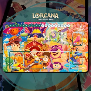 Playmat Lorcana TKG - Toy Story - 600 x 350 mm - Trading Card Game