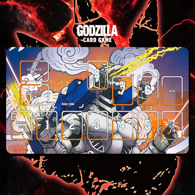 Mechagodzilla Playmat - Godzilla Card Game - 24