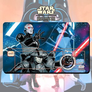 Tapis de jeu JCC Star Wars : Unlimited Grand Inquisitor and Fifth Brother - 24 x 14 po. (600 x 350 mm) - Jeu de cartes à collectionner
