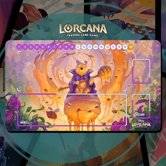ファッションアイテム人気ランキング the Winnie - TCG Lorcana Playmat Pooh 24 - Wizard Hunny サプライ・アクセサリ・グッズ