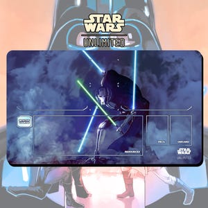 プレイマット TCG スターウォーズ: アンリミテッド 闇からのグリーヴァス将軍 - 24" x 14" インチ (600 x 350 mm) - トレーディングカードゲーム