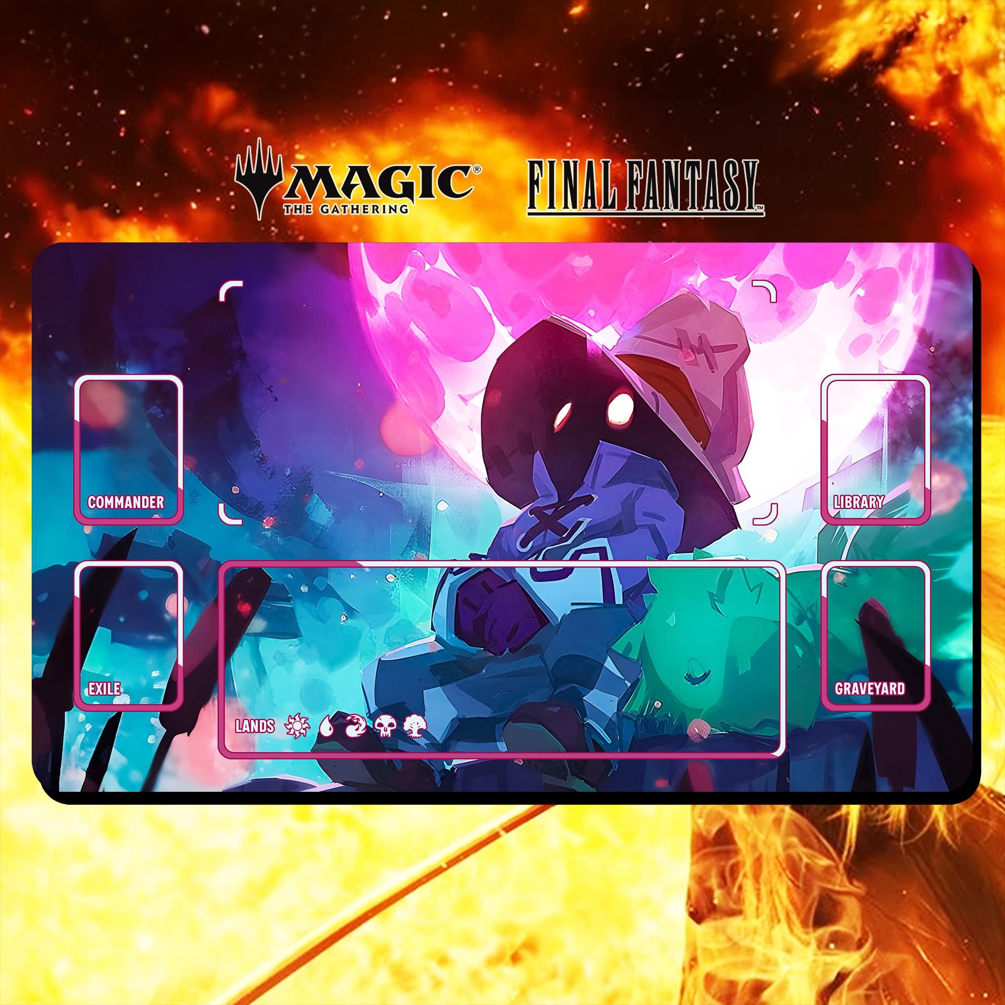 【MTG】チョコボ　プレイマット Magic: The Gathering®—FINAL FANTASY™ Traveling Chocobo Holofoil