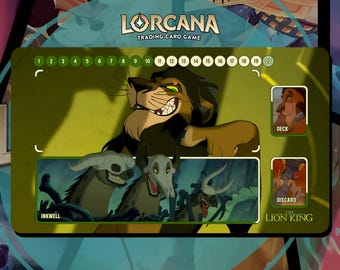 ディズニー ロルカーナ プレイマット - ライオンキング - それは心配