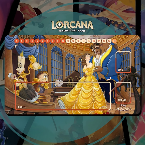 Disney Lorcana: Playmat (Belle) 11098409 - Best Buy
