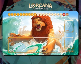 TCG Play Mats - Lorcana - Simba Pride Protector - Multiple Sizes
