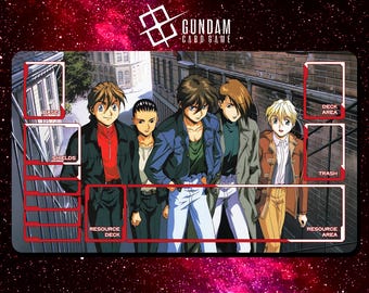 【非売品】ガンダムカードゲーム プレイマット ガンダムW　ウイングガンダム プレミアムグッズセット -新機動戦記ガンダムW- [PB01