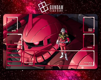 シャア・アズナブル×ザクII 赤い彗星ガンダム カードゲーム/プレイ