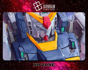 ガンダムMK II プレイマット - ガンダムカードゲーム - 24インチ x 14