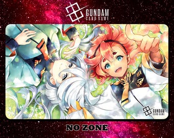 ガンダムカードゲーム プレイマット スレッタ&ミオリネ[EVX02] GCG
