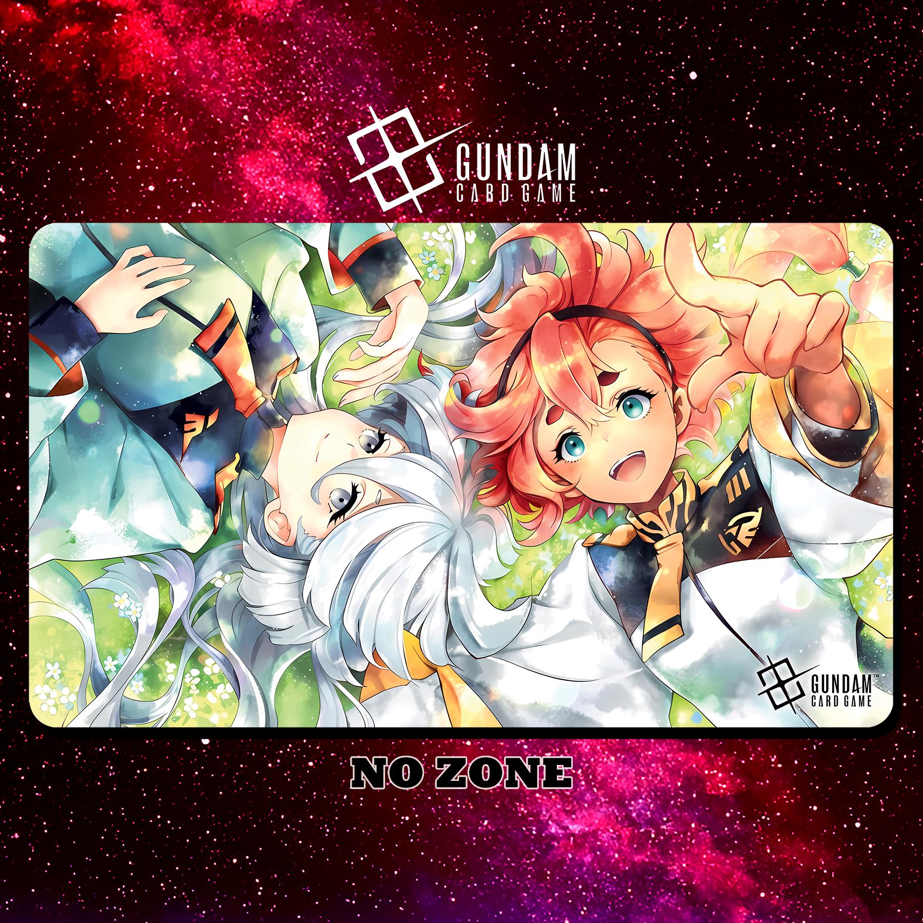 GUNDAM CARD GAME プレイマット Gundam Suletta and Miorine Playmat - Gundam Card Game - 24