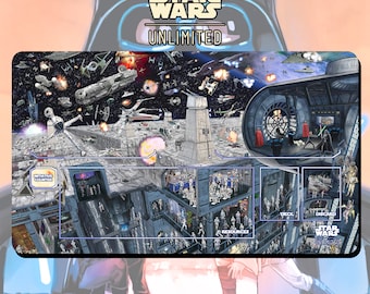 Playmat TCG Star Wars: Unlimited Space Opera - 24" x 14" inches (600 x 350 mm) - Trading Card Game