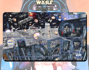 Playmat TCG Star Wars: Unlimited - Space Opera - 24&quot; x 14&quot; inches (600 x 350 mm) - Trading Card Game